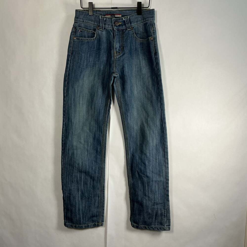 Tommy Hilfiger Kids Medium Wash Straight Leg Denim Jeans Size 12